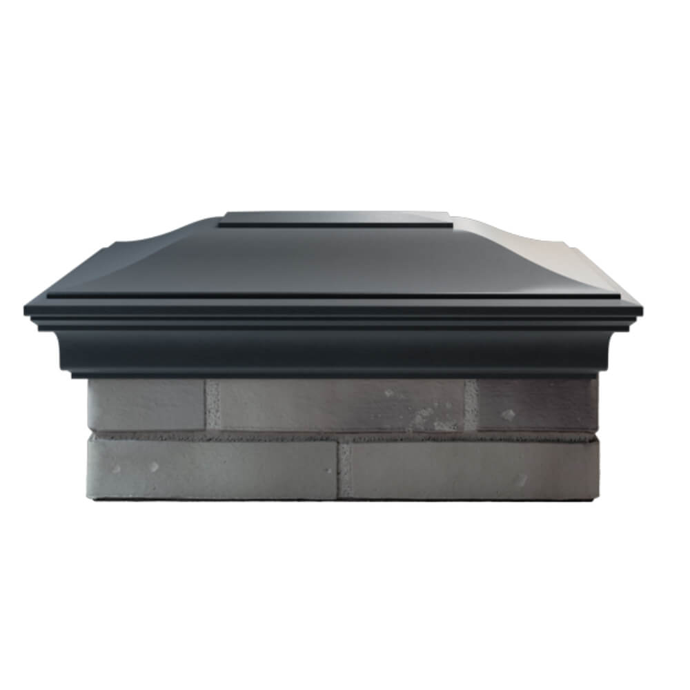 Колпак Zking Монблан Серый на столб 2х1.5 кирпича (515х385мм) в Назрани фото