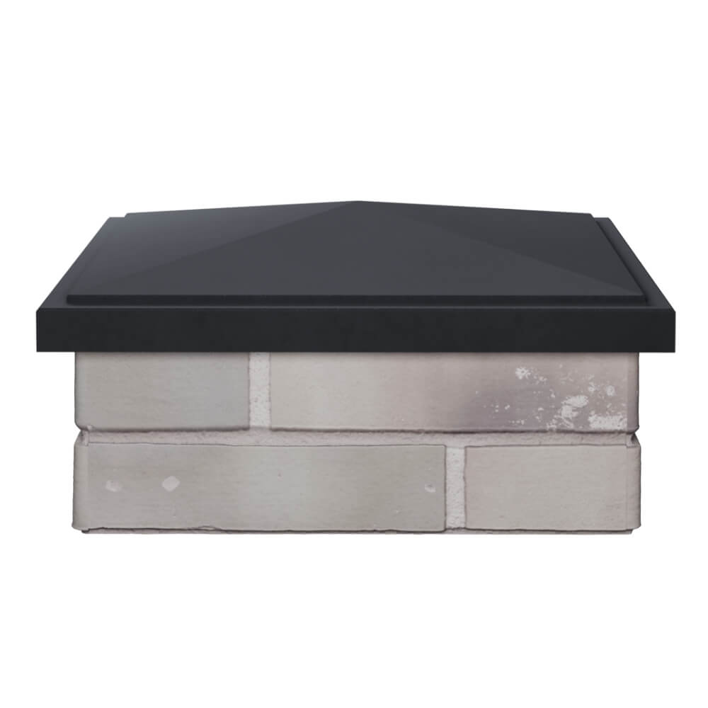 Колпак Zking БонаМоно Серый на столб 1.5х1.5 кирпича (385х385, 400х400мм) Назрань фото