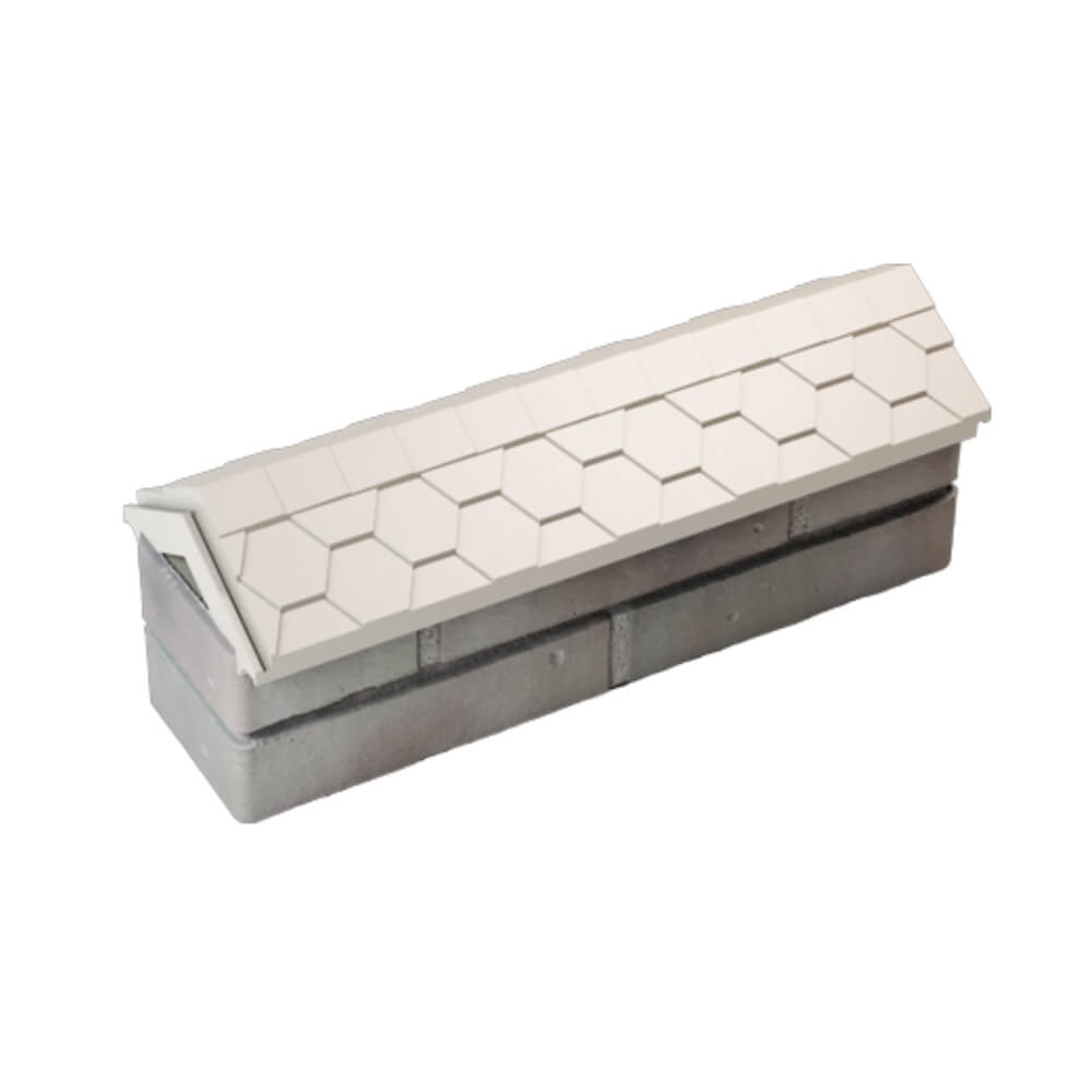 Парапет Zking Эверест Бежевый с посадкой на 0.5 кирпича (130мм) в Назрани фото