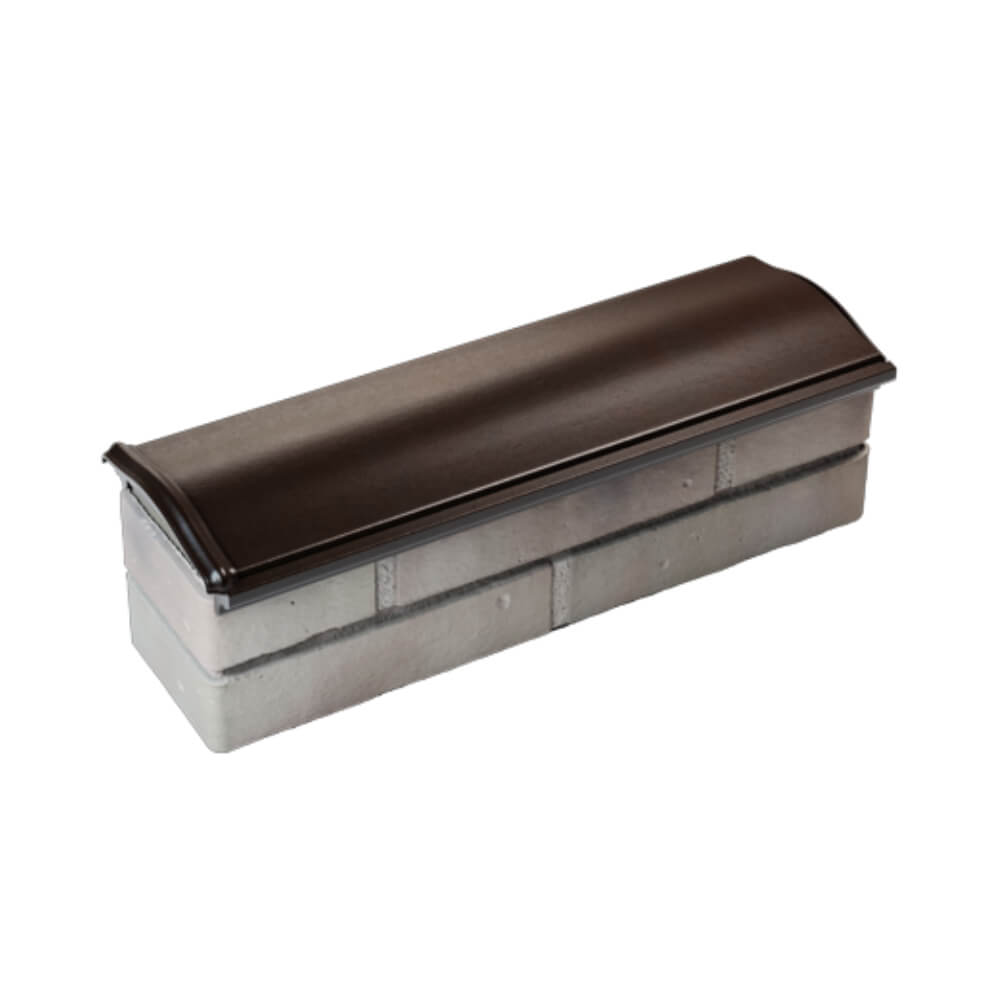 Парапет Zking Монблан Коричневый посадка на 0.5 кирпича (130мм) в Назрани фото