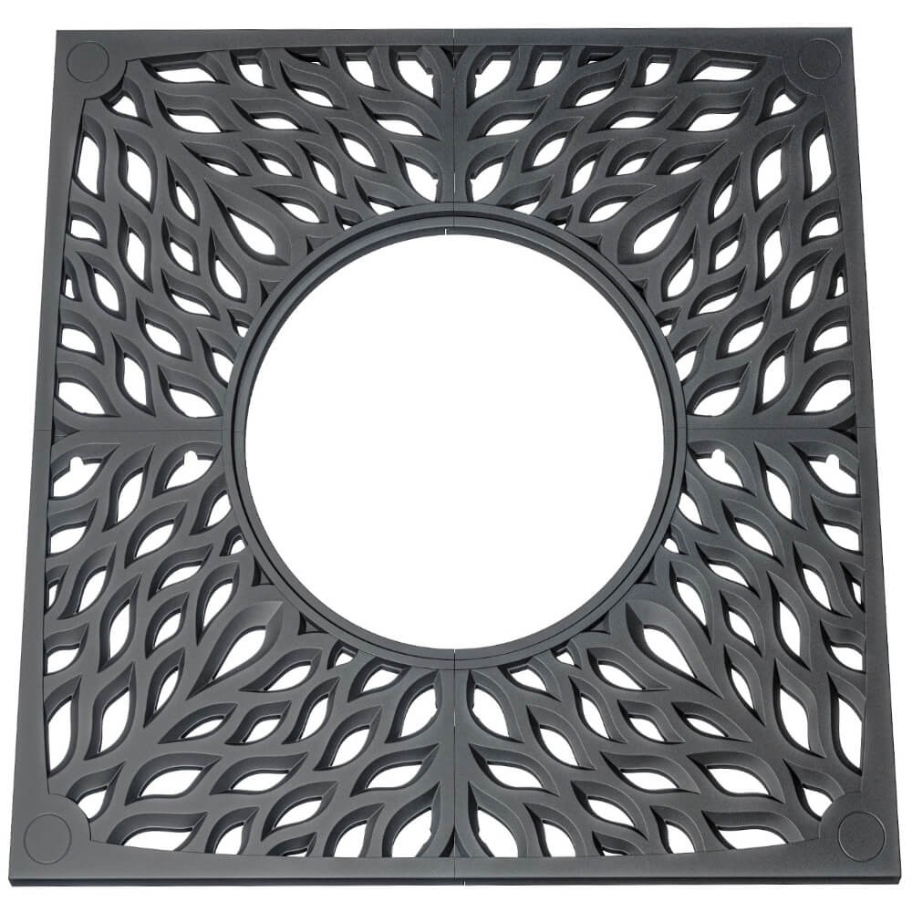 Приствольная решетка для дерева ZKING CRUST 2х2м Черная Назрань фото