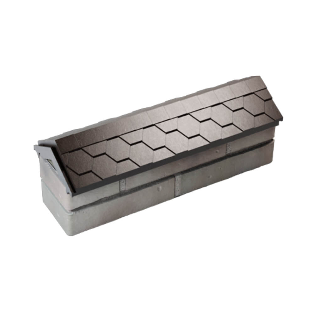 Парапет Zking Эверест Коричневый с посадкой на 0.5 кирпича (130мм) в Назрани фото