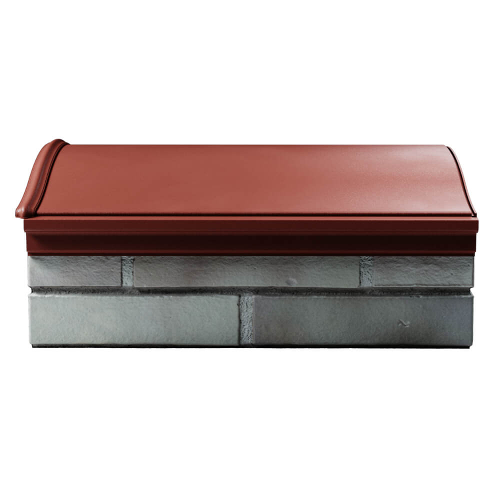 Парапет Zking Монблан Красный посадка на 1.5 кирпича (355/385мм) в Назрани фото