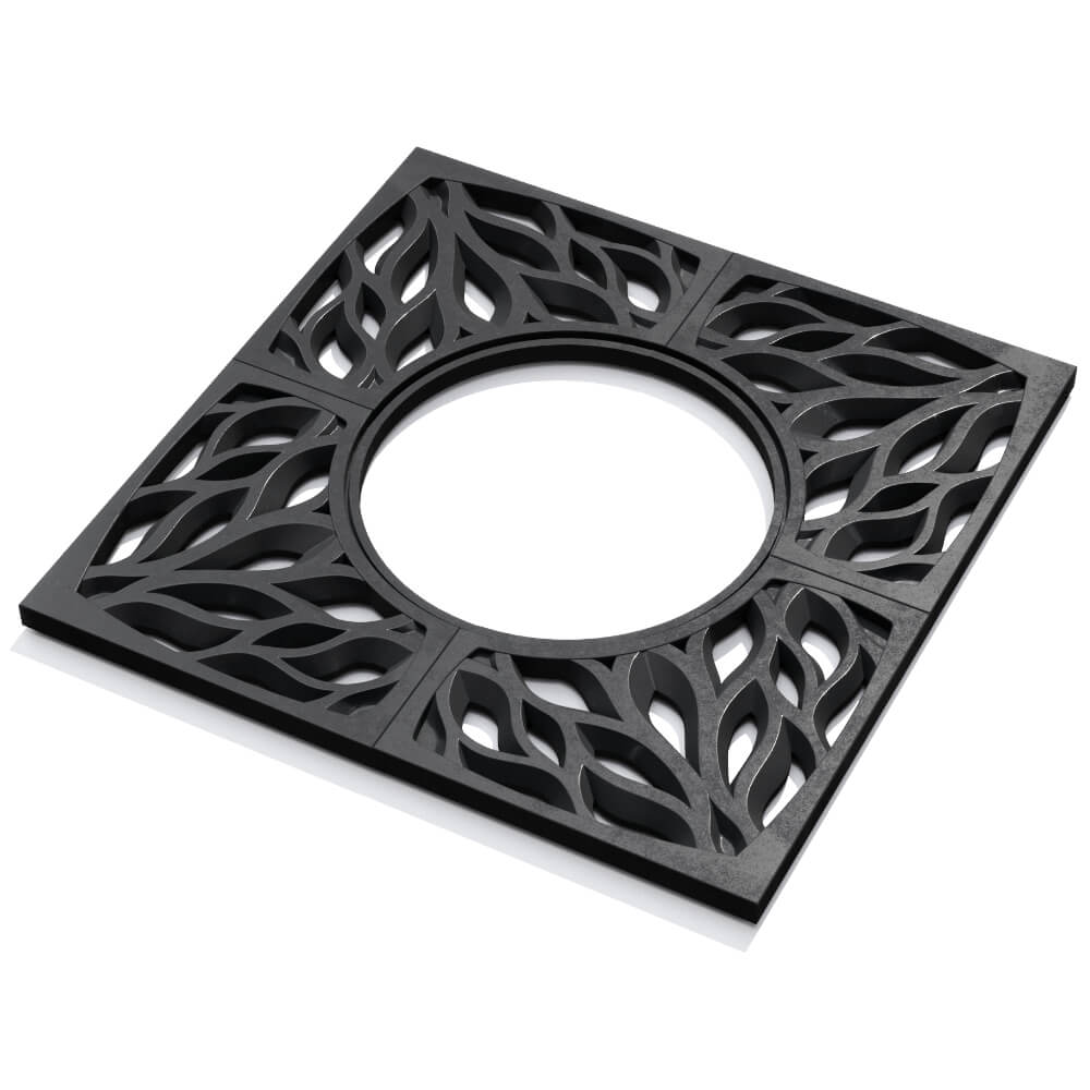 Приствольная решетка для дерева ZKING CRUST 1.2х1.2м Черная в Назрани фото