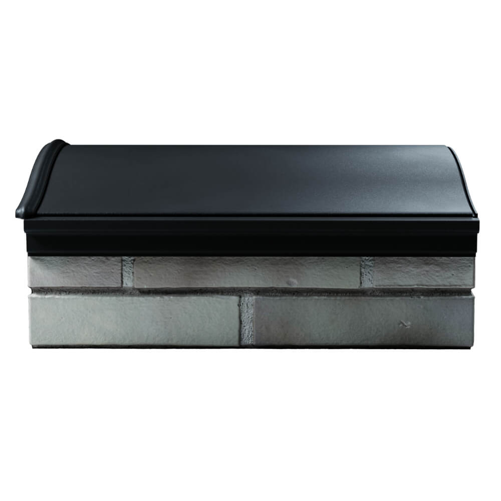 Парапет Zking Монблан Черный посадка на 1.5 кирпича (355/385мм) в Назрани фото