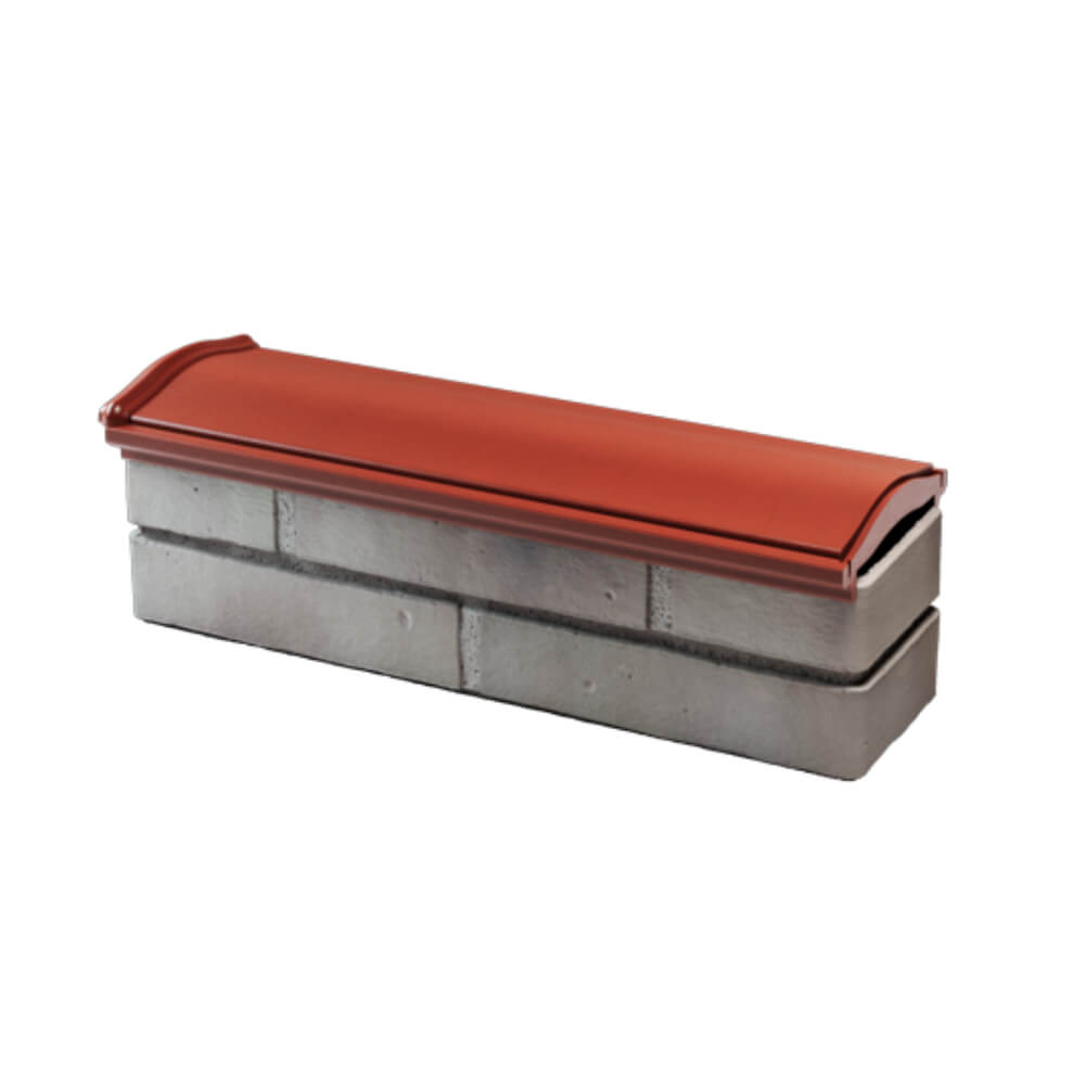 Парапет Zking Монблан Красный посадка на 0.5 кирпича (130мм) в Назрани фото