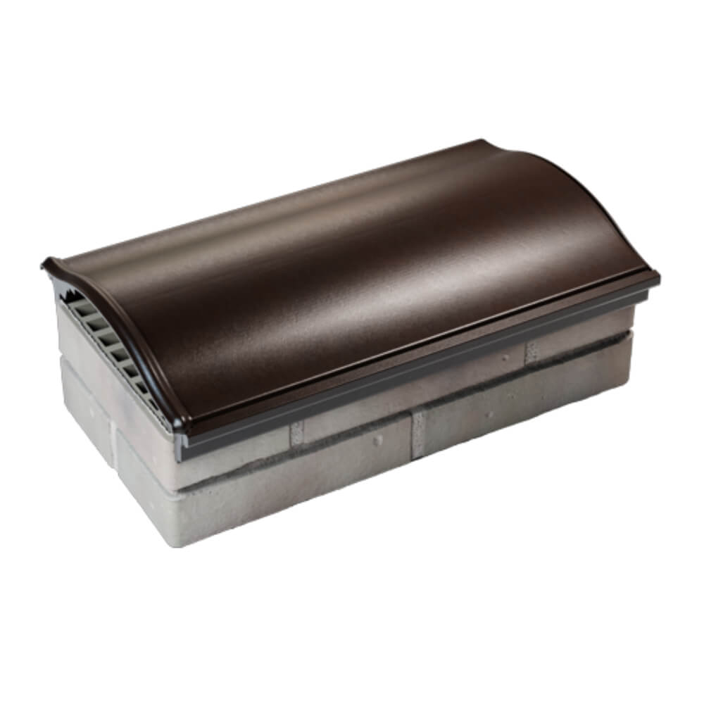 Парапет Zking Монблан Коричневый посадка на 1 кирпич (200/225/255мм) в Назрани фото