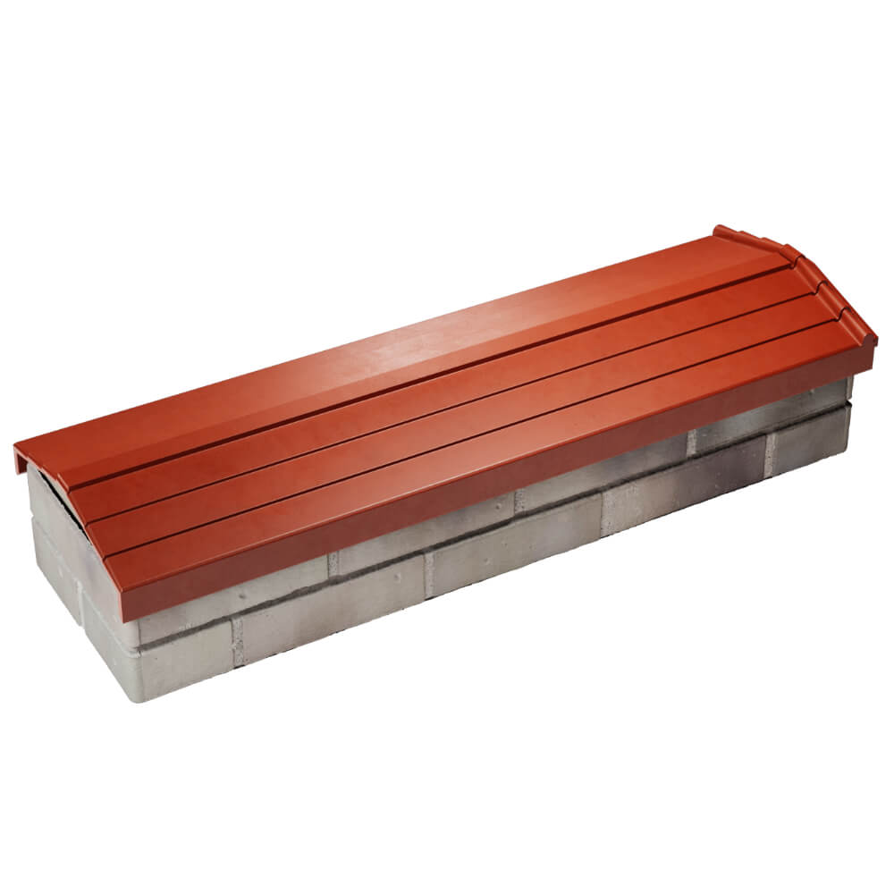 Парапет Zking Бона ХайТек Красный посадка на 0.5 кирпича (130мм) в Назрани фото