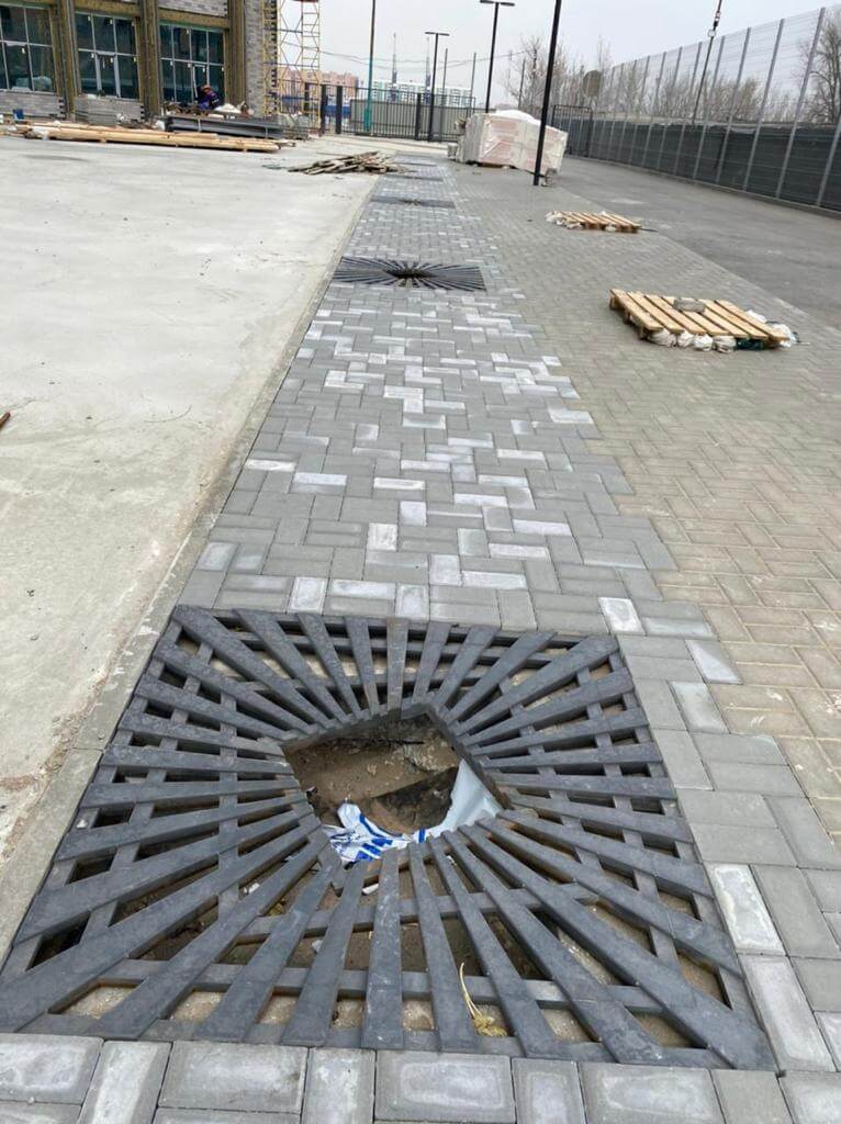 Приствольная решетка для дерева ZKING ATMOSPHERE 1.2х1.2м Черная в Назрани фото