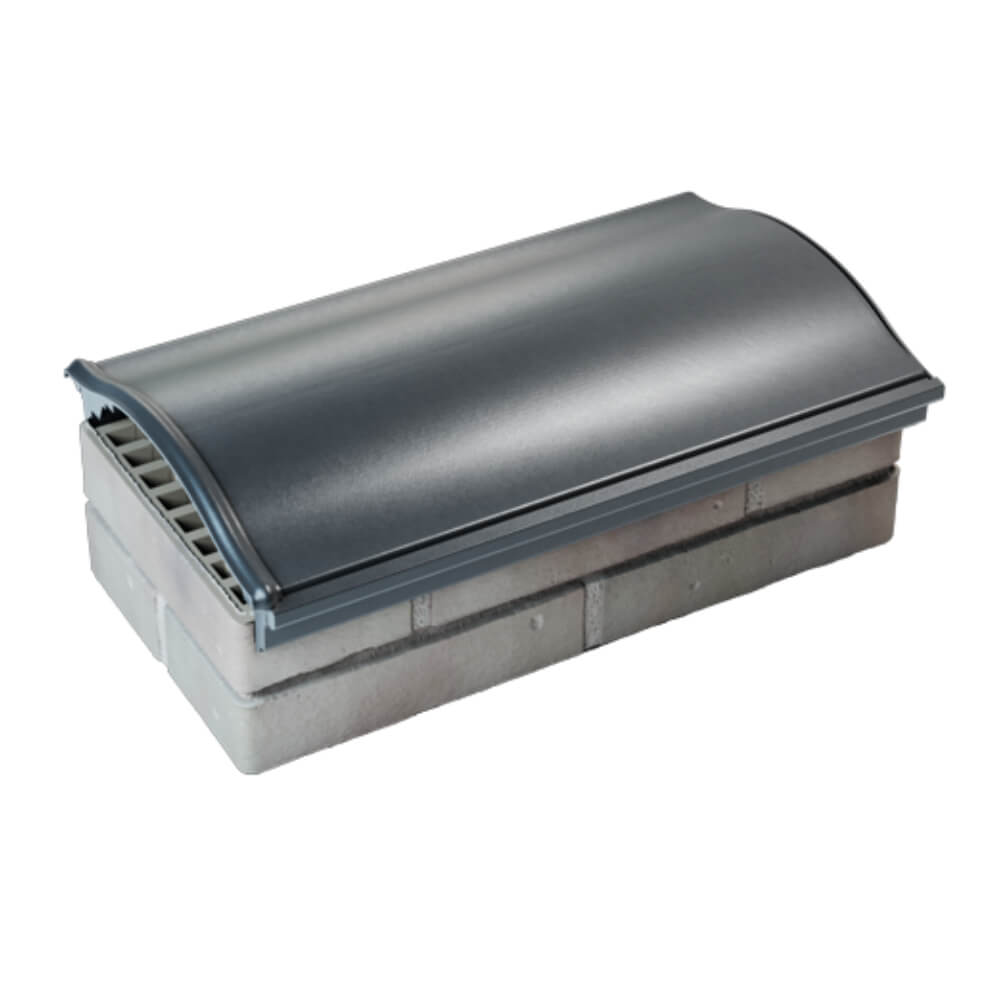 Парапет Zking Монблан Серый посадка на 1 кирпич (200/225/255мм) в Назрани фото