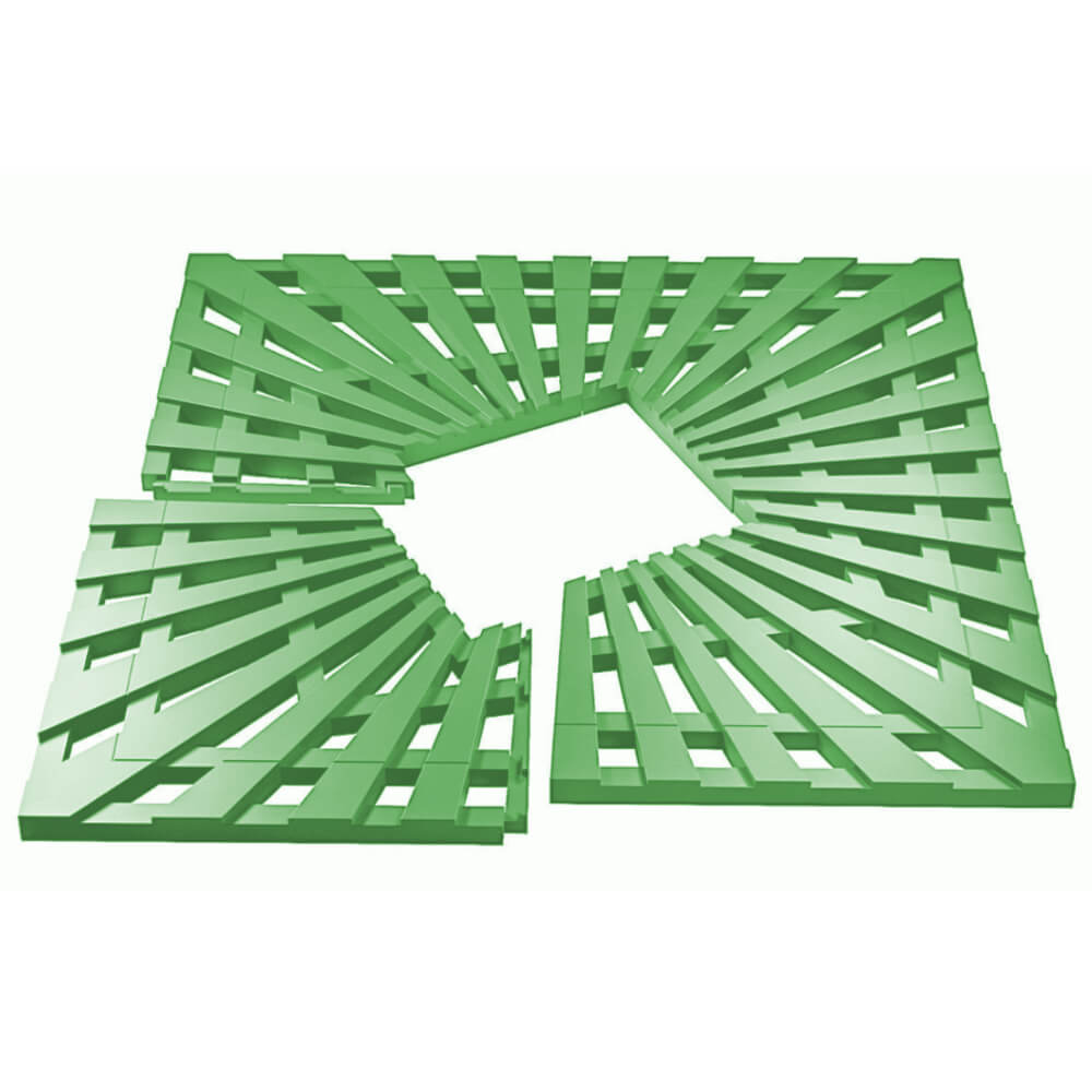 Приствольная решетка для дерева ZKING ATMOSPHERE 1.2х1.2м Зеленая в Назрани фото