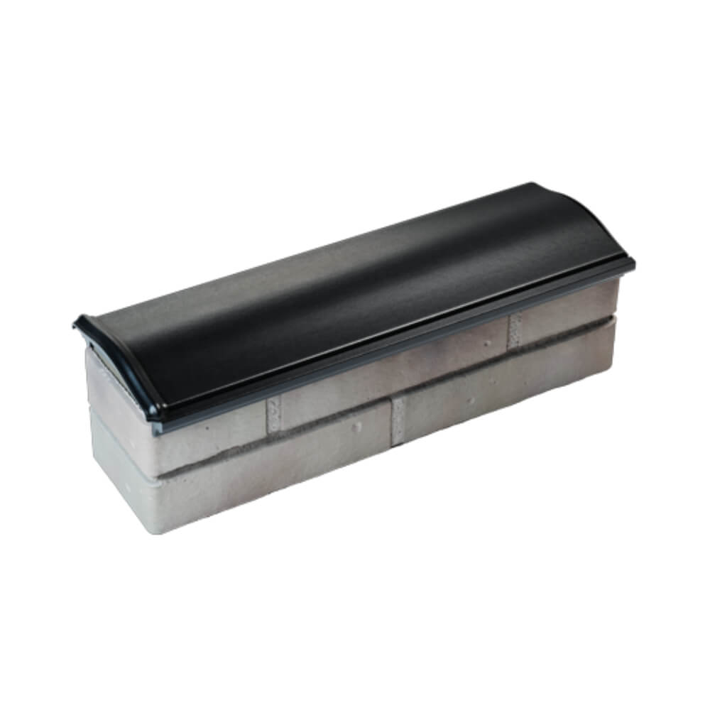 Парапет Zking Монблан Черный посадка на 0.5 кирпича (130мм) в Назрани фото