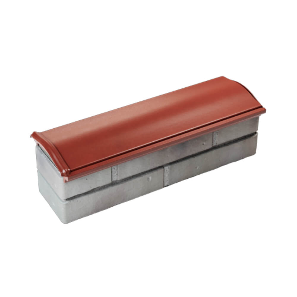 Парапет Zking Монблан Красный посадка на 0.5 кирпича (130мм) в Назрани фото