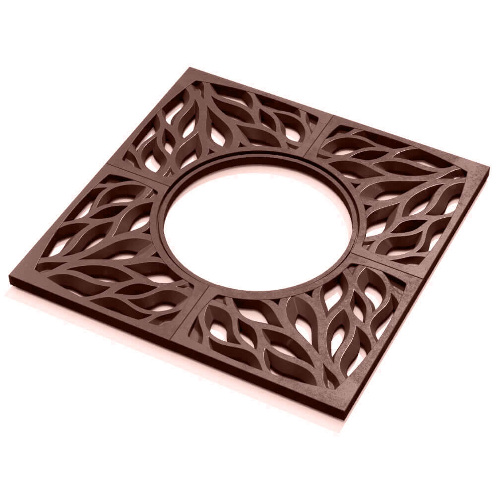 Приствольная решетка для дерева ZKING CRUST 1.2х1.2м Коричневая в Назрани фото