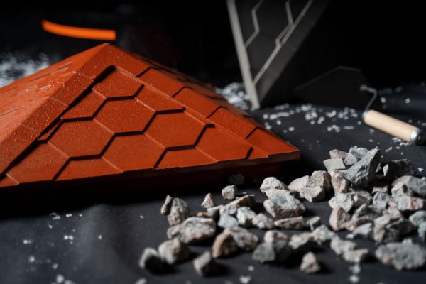 Колпак Zking Эверест Красный на столб 1.5х1.5 кирпича (390х390мм) в Назрани фото