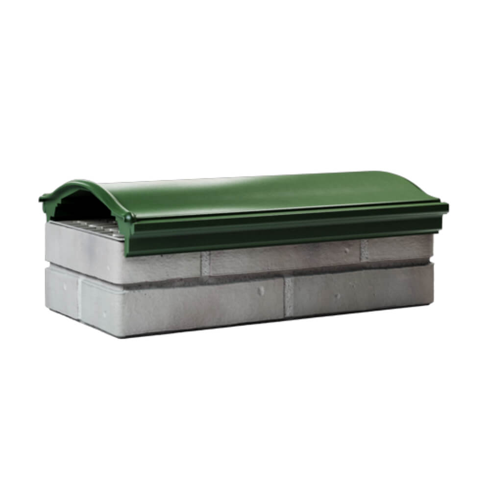 Парапет Zking Монблан Зеленый посадка на 1 кирпич (200/225/255мм) Назрань фото