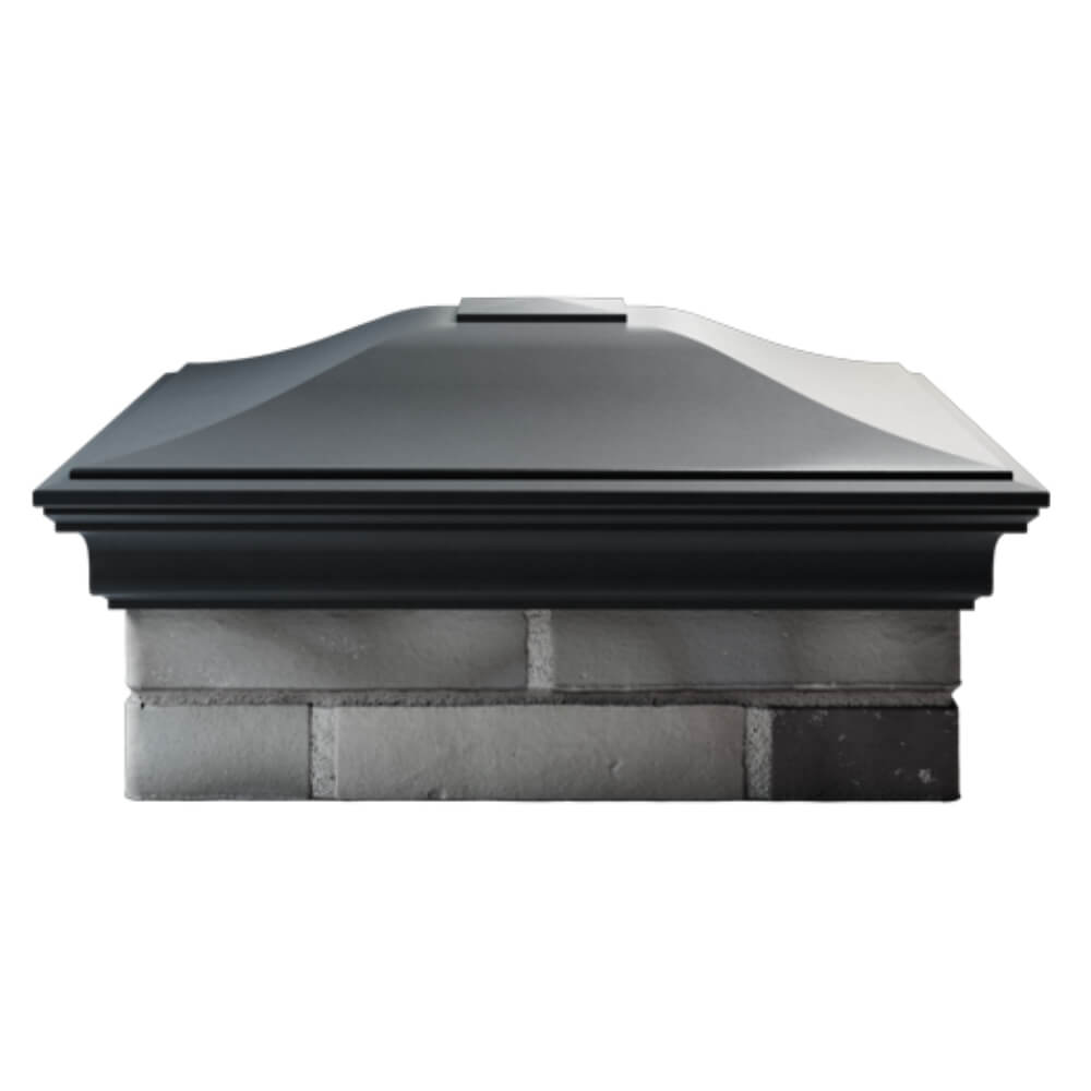 Колпак Zking Монблан Серый на столб 2х2 кирпича (515х515мм) в Назрани фото