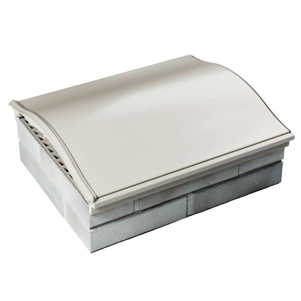 Парапет Zking Монблан Бежевый посадка на 1.5 кирпича (355/385мм) в Назрани фото