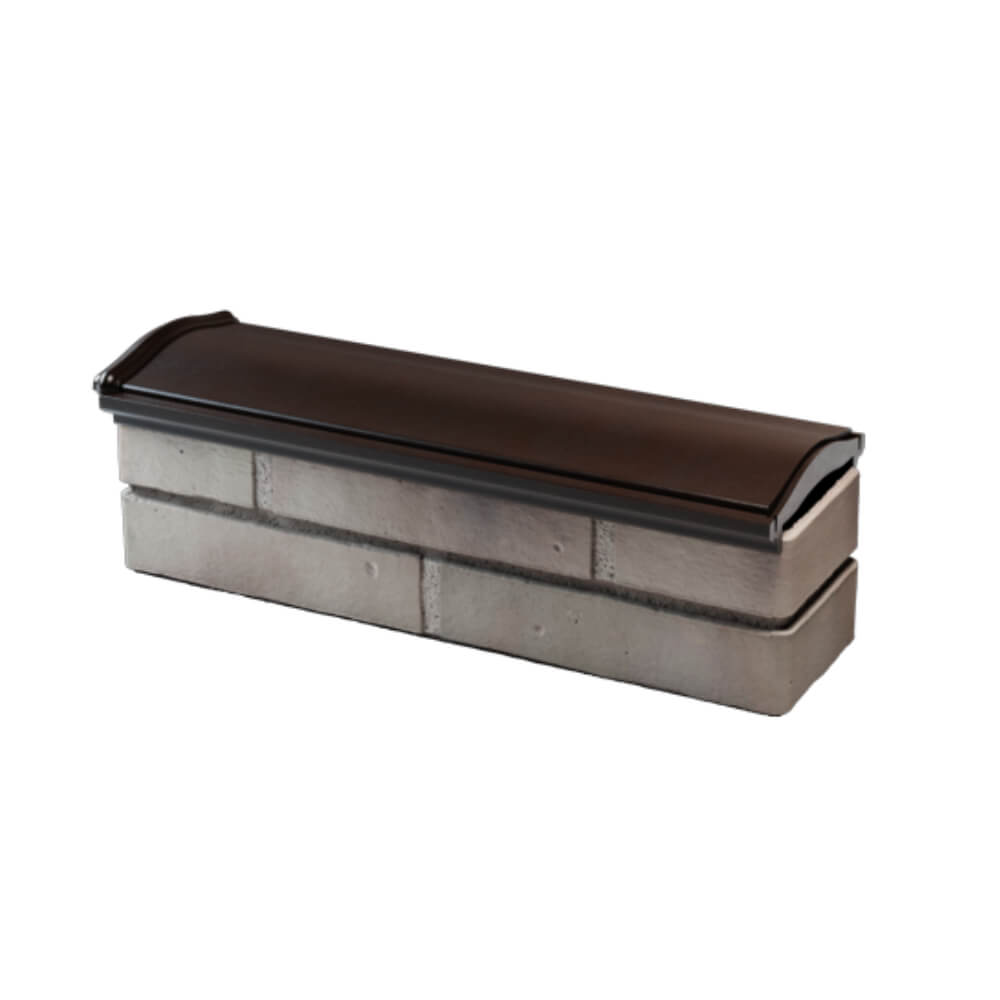 Парапет Zking Монблан Коричневый посадка на 0.5 кирпича (130мм) в Назрани фото