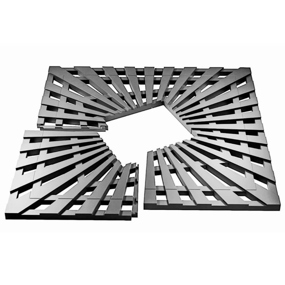 Приствольная решетка для дерева ZKING ATMOSPHERE 1.2х1.2м Серая в Назрани фото