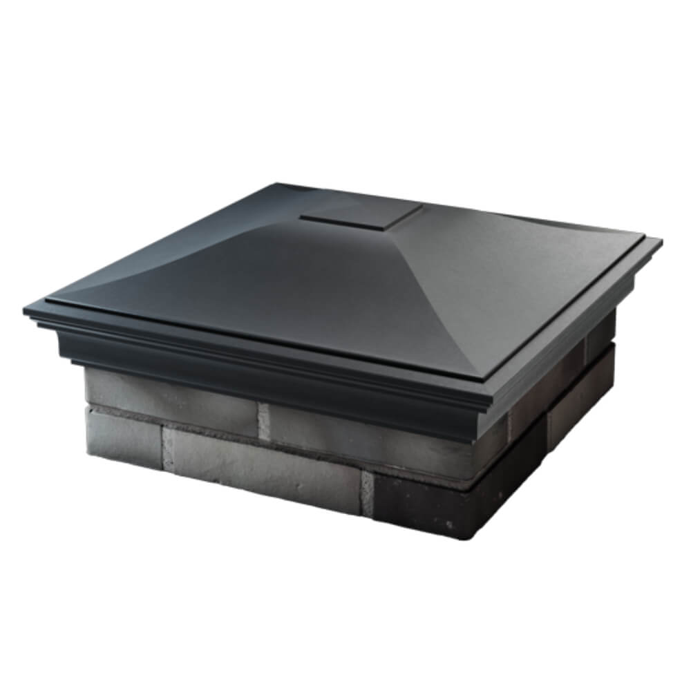 Колпак Zking Монблан Серый на столб 2х2 кирпича (515х515мм) в Назрани фото