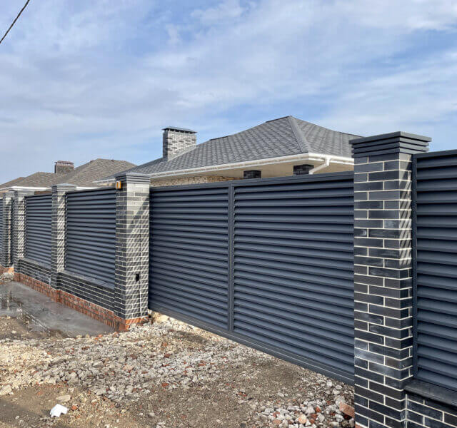 Колпак Zking Бона ХайТек Серый на столб 1.5х1.5 кирпича (385х385мм) в Назрани фото