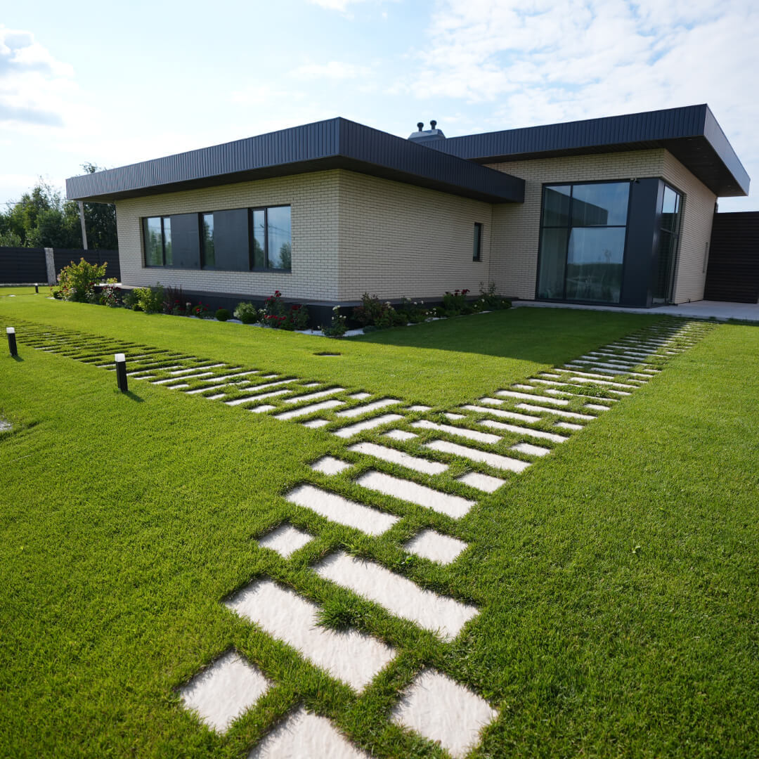 Шаговая плита STONE Графитовый Серый 990х330х55мм в Назрани фото