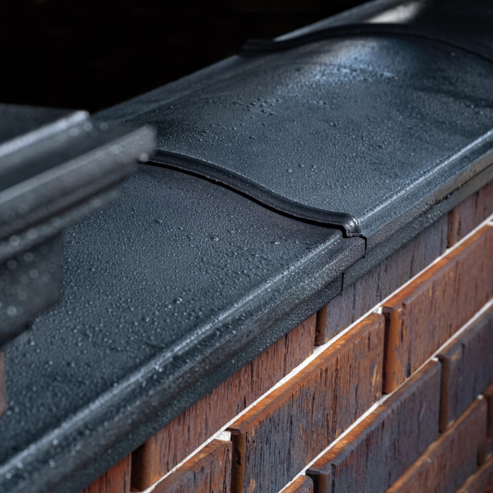 Парапет Zking Монблан Черный посадка на 0.5 кирпича (130мм) в Назрани фото