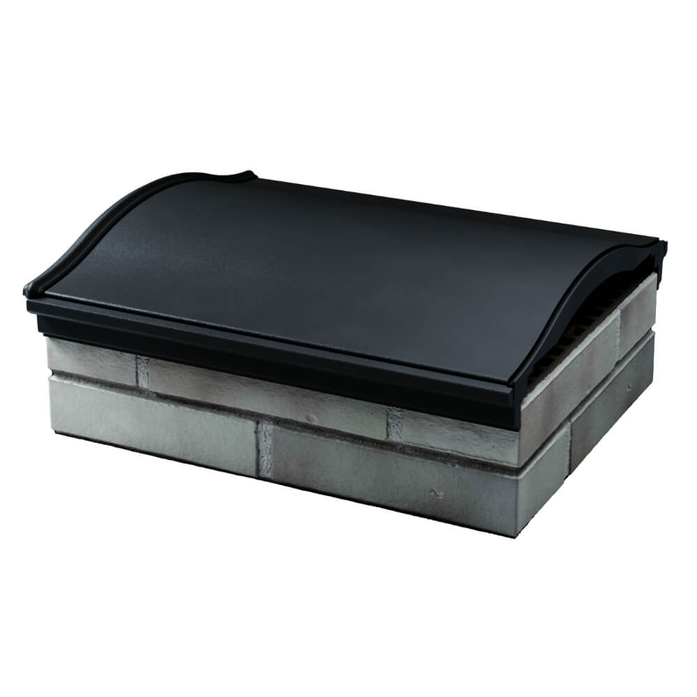 Парапет Zking Монблан Черный посадка на 1.5 кирпича (355/385мм) в Назрани фото